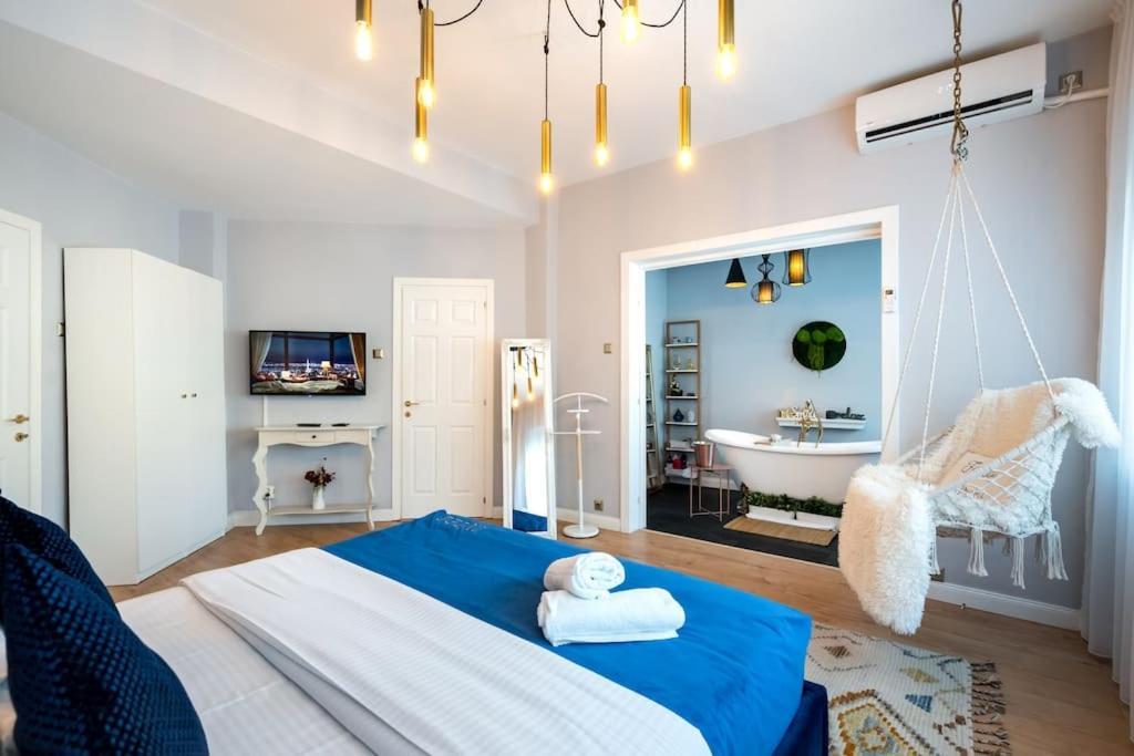 Intercontinental Apart - Massage Terrace Fireplace Bukarest Eksteriør billede